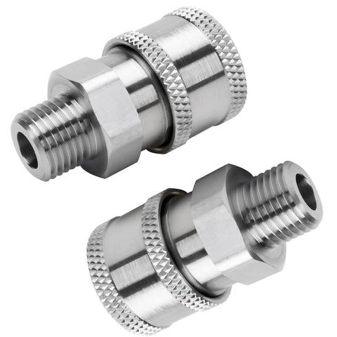 Beduan 3/8 MPT quick connector socket for high-PSI washers; corrosion-resistant and easy to attach