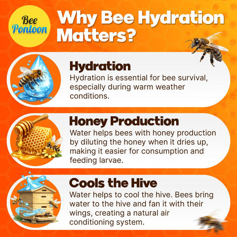 Bee Pontoon ROHS-certified design supports eco-friendly pollinator habitats.