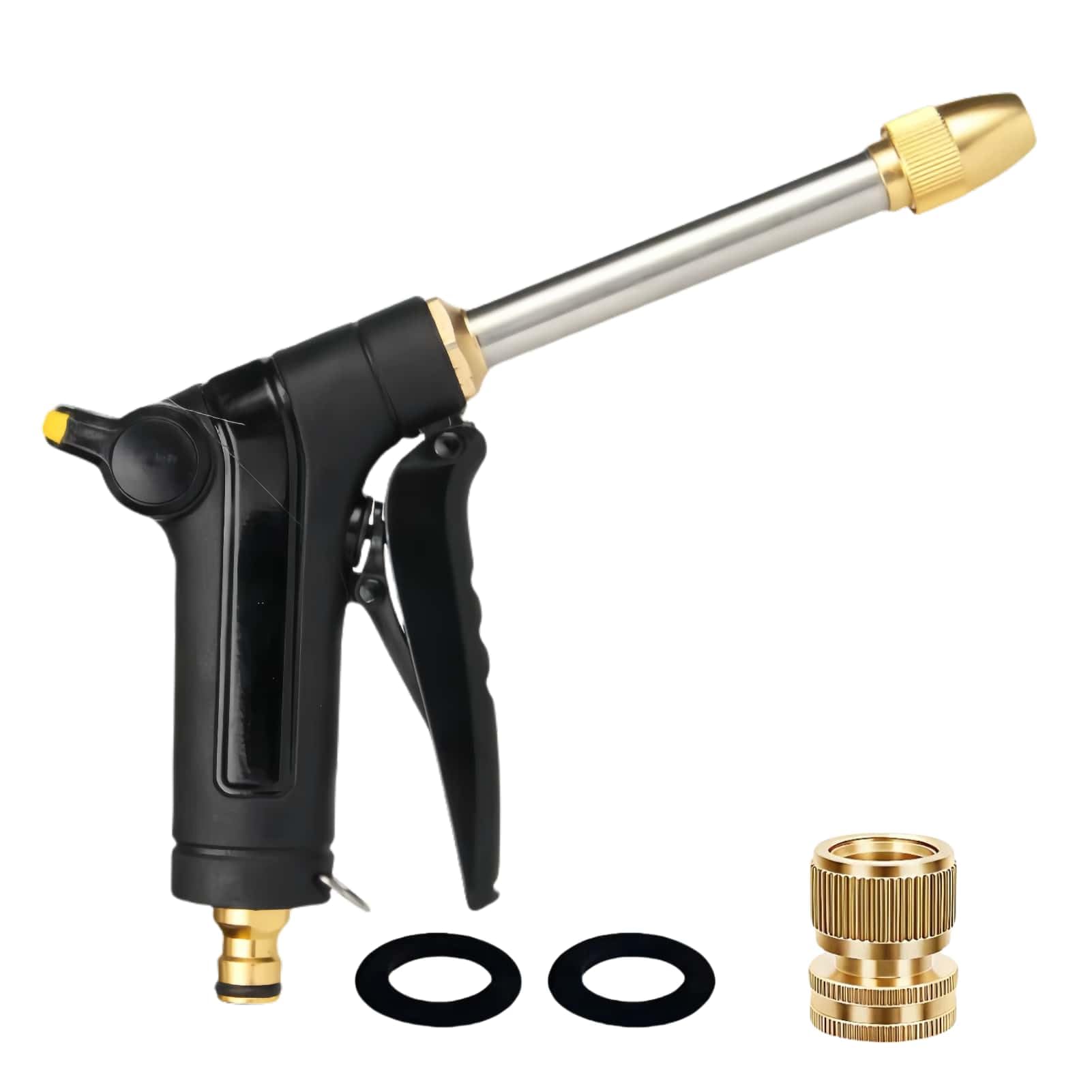 BEEBTBMAKE Upgrade nozzle with long rod design for reaching distant cleaning tasks.