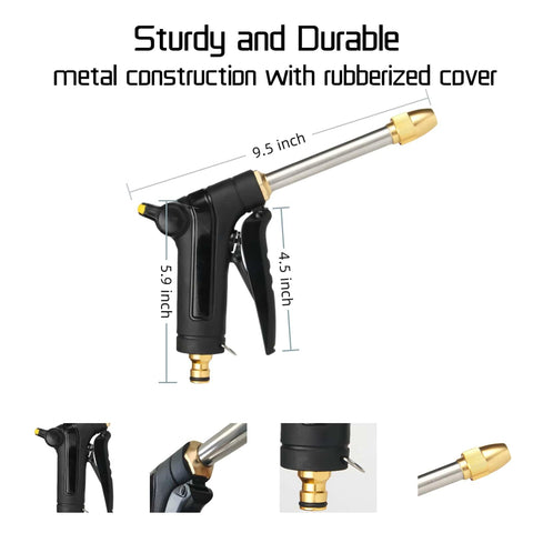 BEEBTBMAKE Upgrade compatible with standard 3/4 inch hose threads for quick setup.