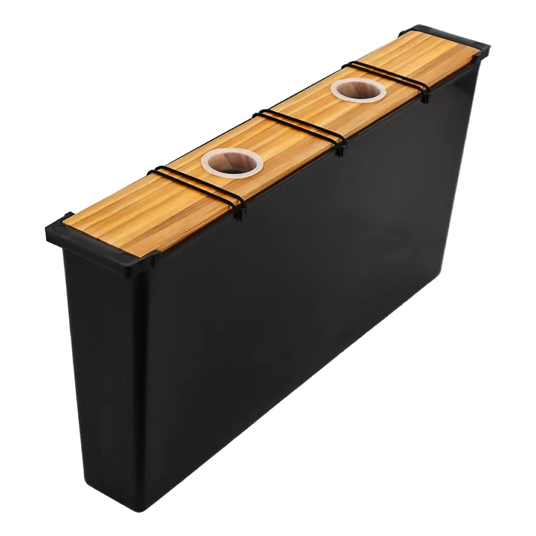 BeeCastle Bee Pro Feeder front view for deep-frame hive with water option.