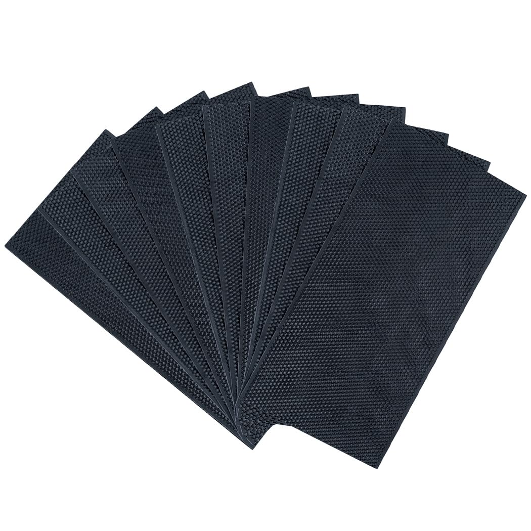 BeeCastle beehive foundation deep sheet packaging with ten wax-coated sheets for deep frames.