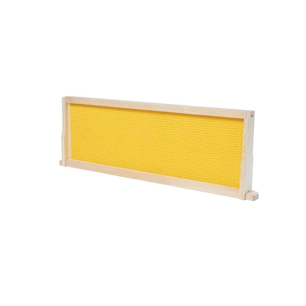 BeeCastle FSC-certified wooden frames provide sustainable, sturdy hive components.
