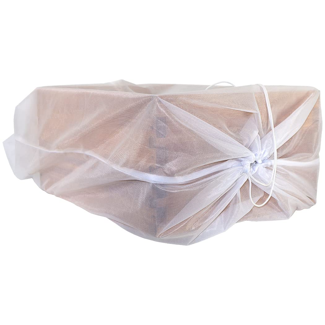 BeeCastle nuc mesh bag sized 37x35 inches for nuc boxes.