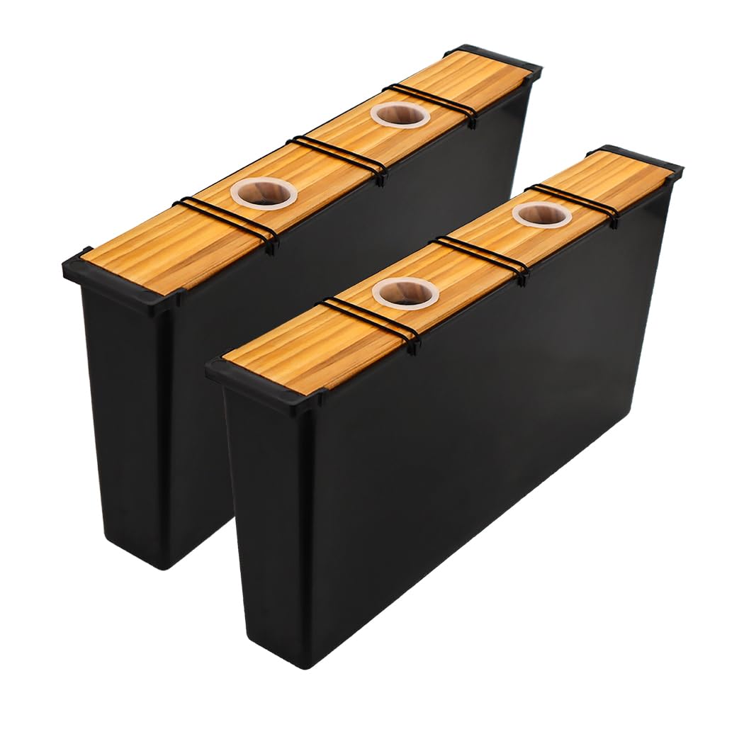 BeeCastle two-pack bee feeders for hives offering versatile placement in dual boxes