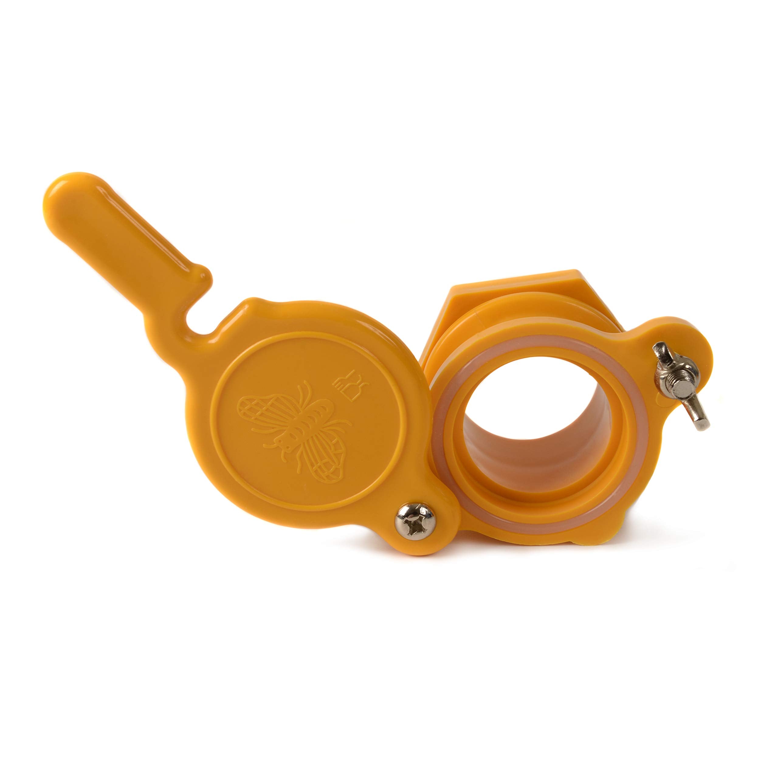 BeeCastle nylon valve with stainless steel wing nut for easy installation