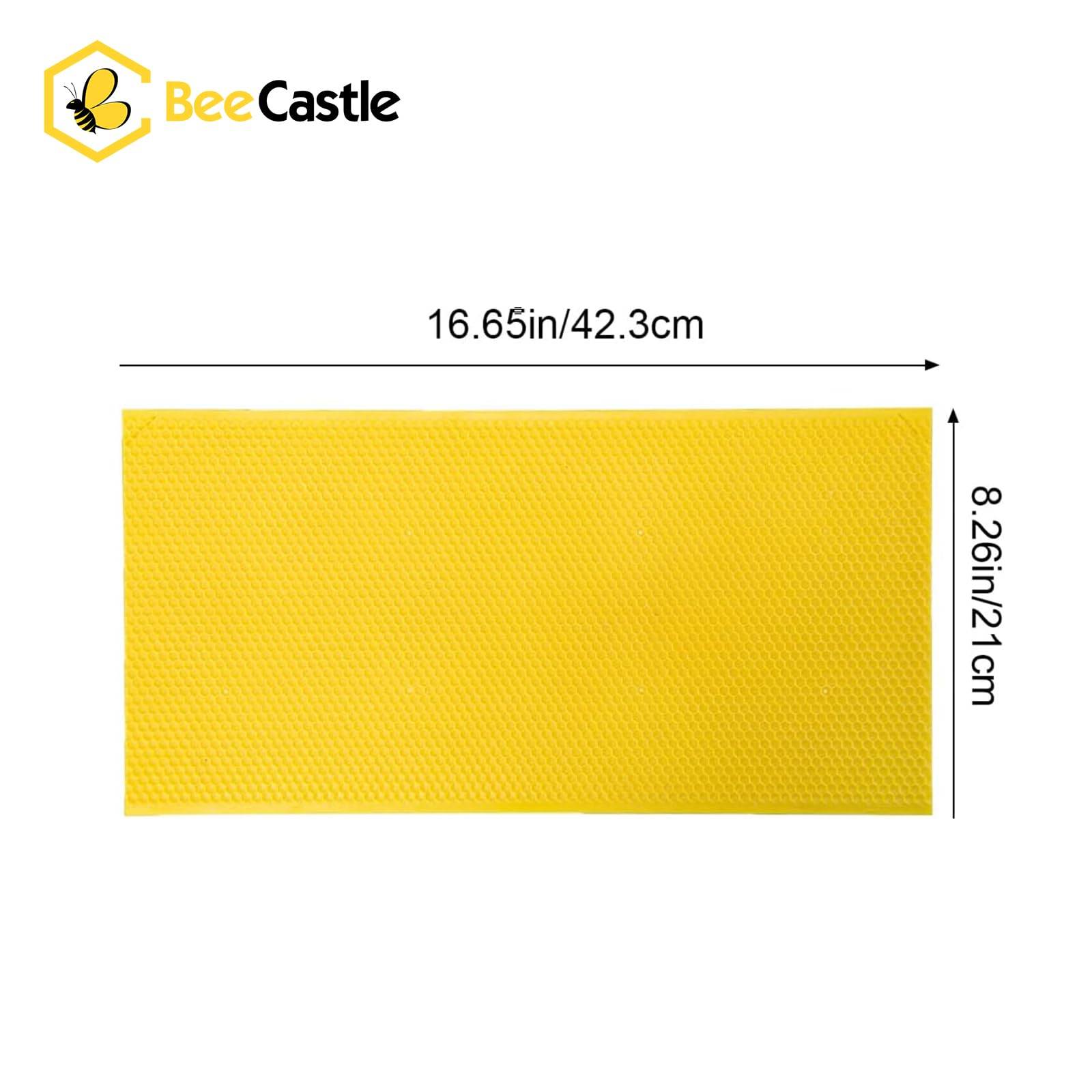 BeeCastle foundation set of 10 sheets highlighting value for beekeepers.