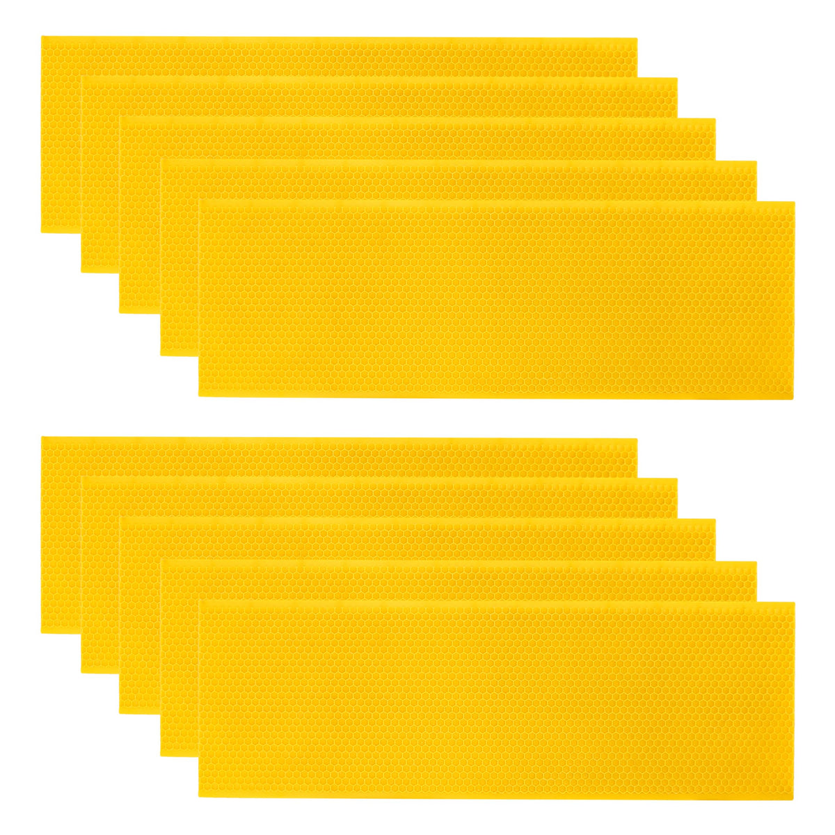 BEEINN wax-coated foundation sheet pack of 10 for reliable comb building