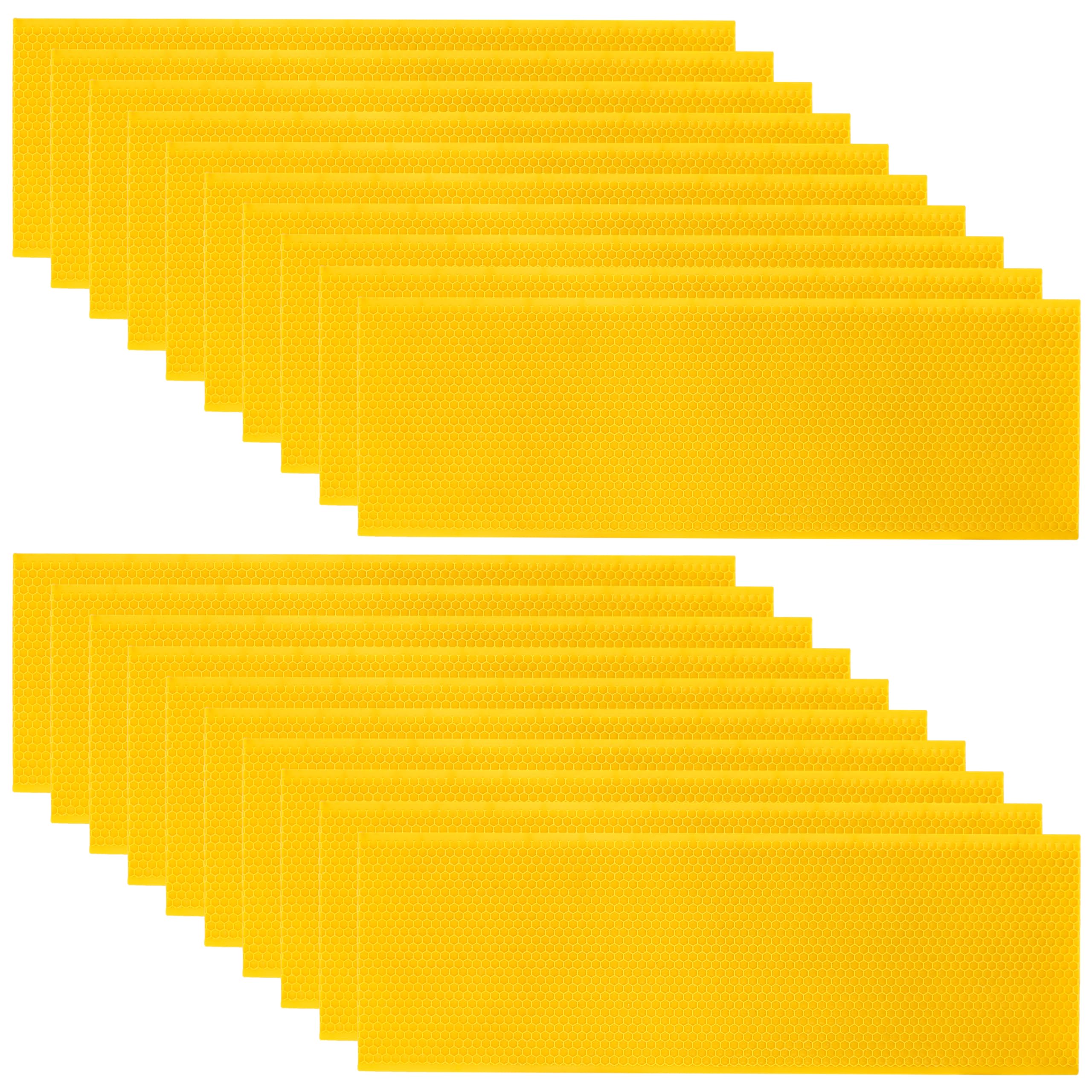 BEEINN beehive wax-coated foundation sheet pack ready for hive setup.