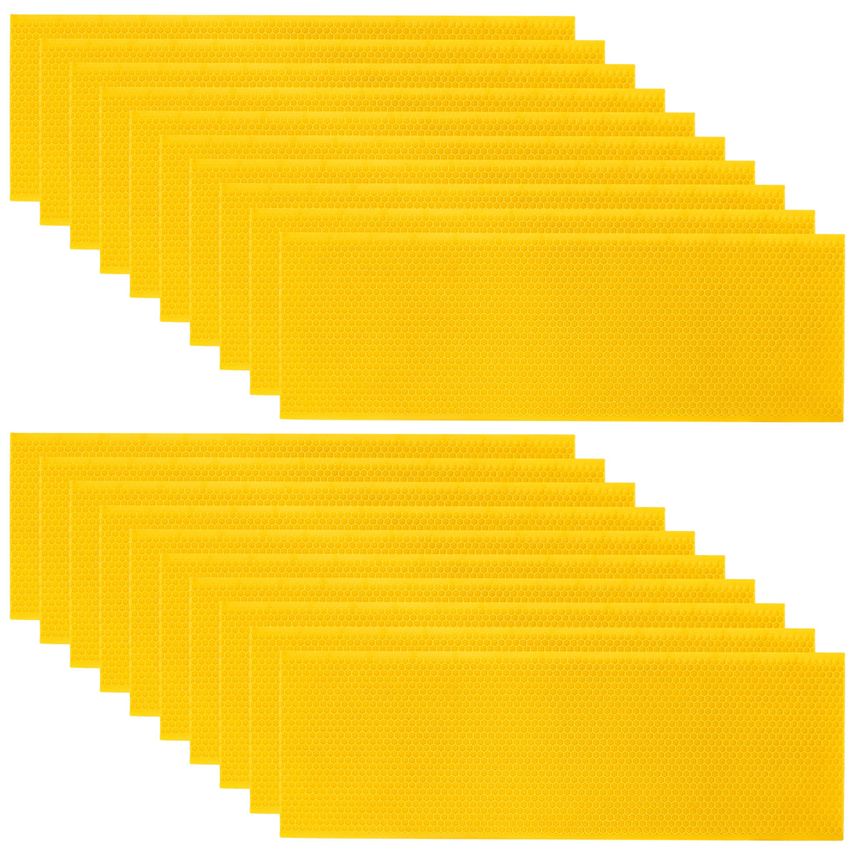 BEEINN beehive wax-coated foundation sheet pack ready for hive setup.