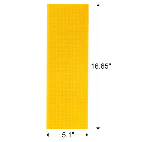 BEEINN food-grade yellow foundation sheets for hive setup