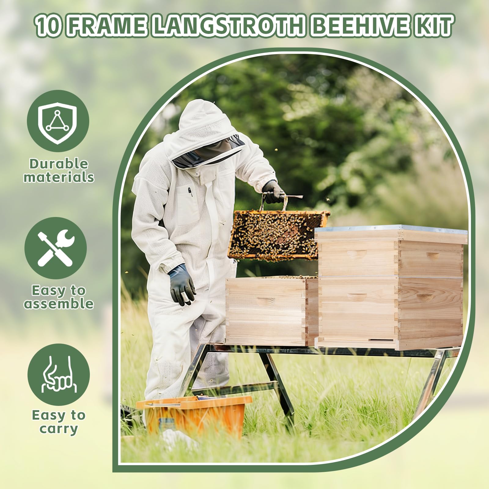 BEEINN entrance reducer to manage bee traffic.