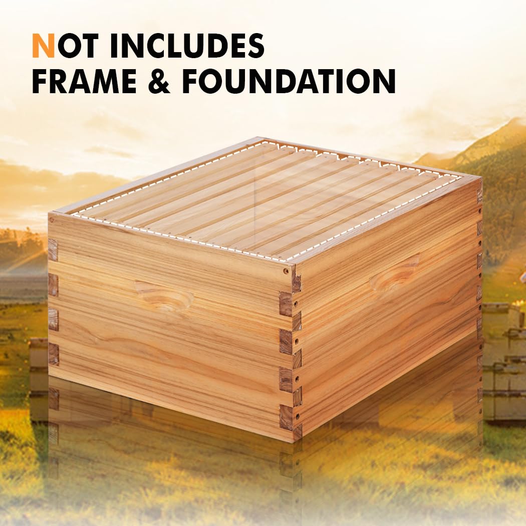 BEEKNOWS screw pack supports fast, secure hive assembly.