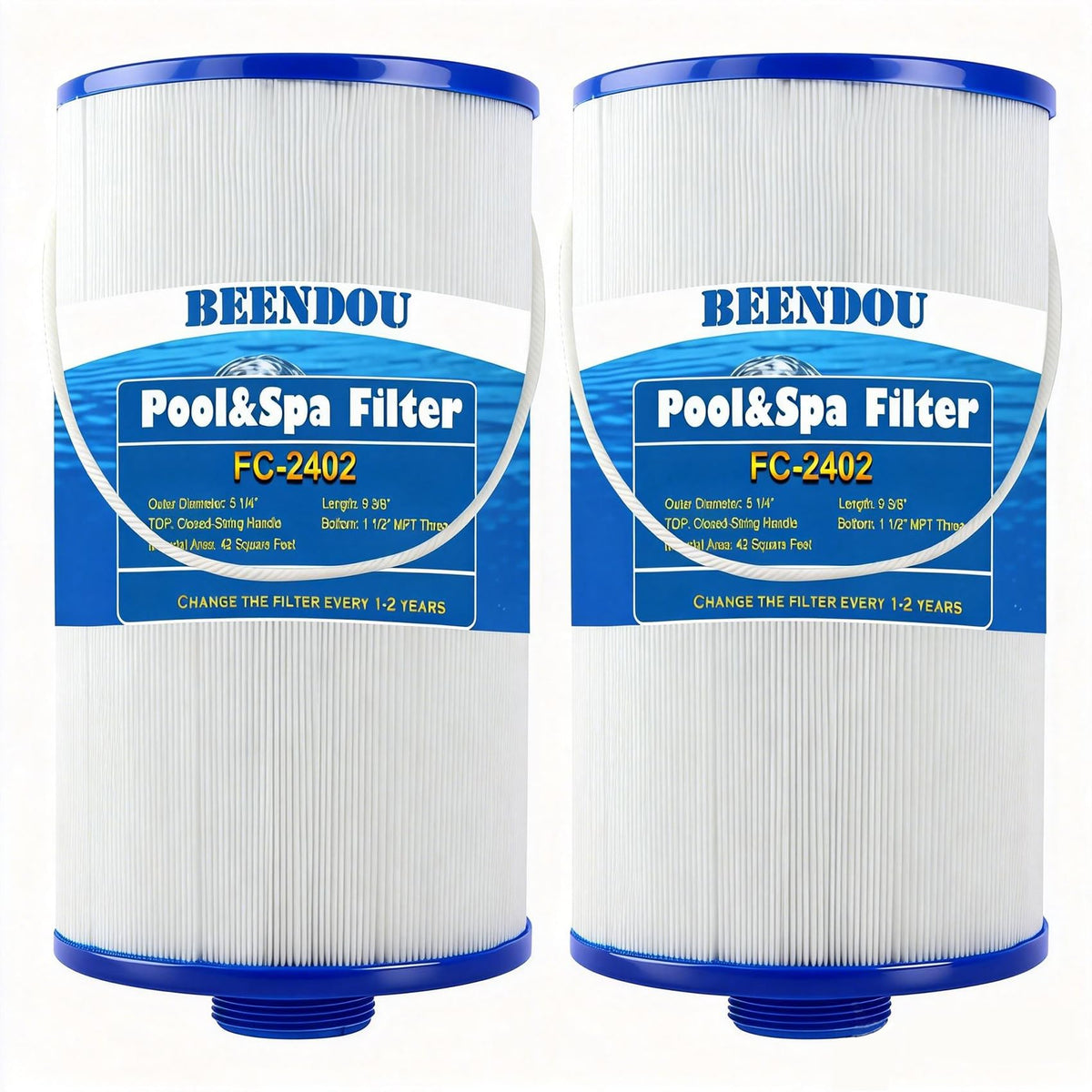 Beendou 303279 spa filter assembly for durable filtration in hot tubs