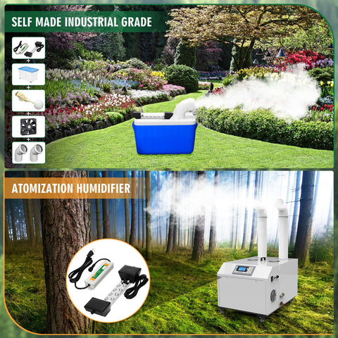 Beendou mist maker with floating switch provides automatic shutoff for safety.