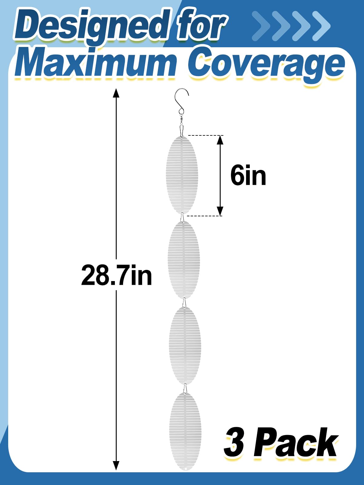 Beeplove easy hang with 360° swivel hook for quick installation