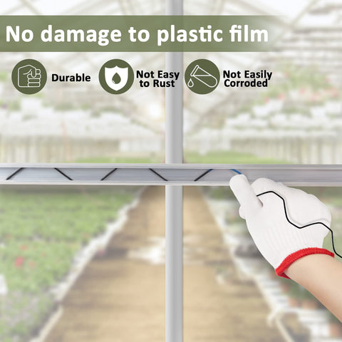 Beeplove simple installation steps for quick greenhouse setup.