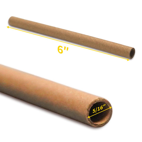 Eco-friendly kraft paper nesting tubes by BeeQuestify