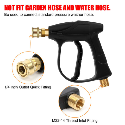 Beetro five-nozzle set shows diverse spray options for various tasks.