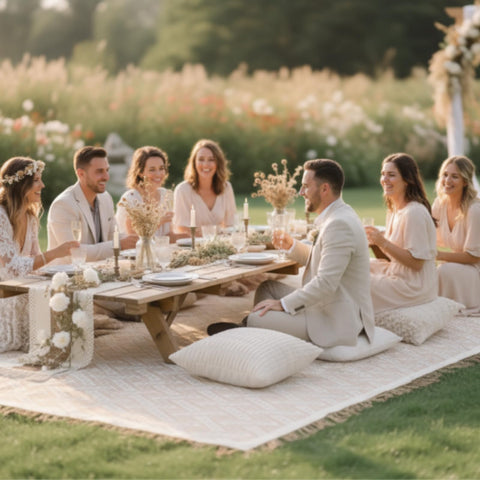 Beeveer table runner 12x72 in cotton blend adds rustic charm for meals.