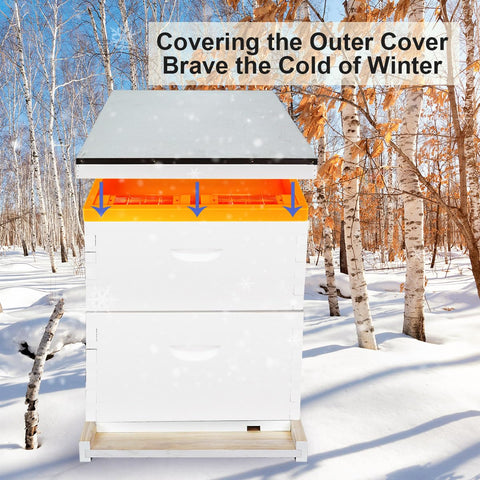 BEEXTM Weatherproof design supports year round feeding in any climate.