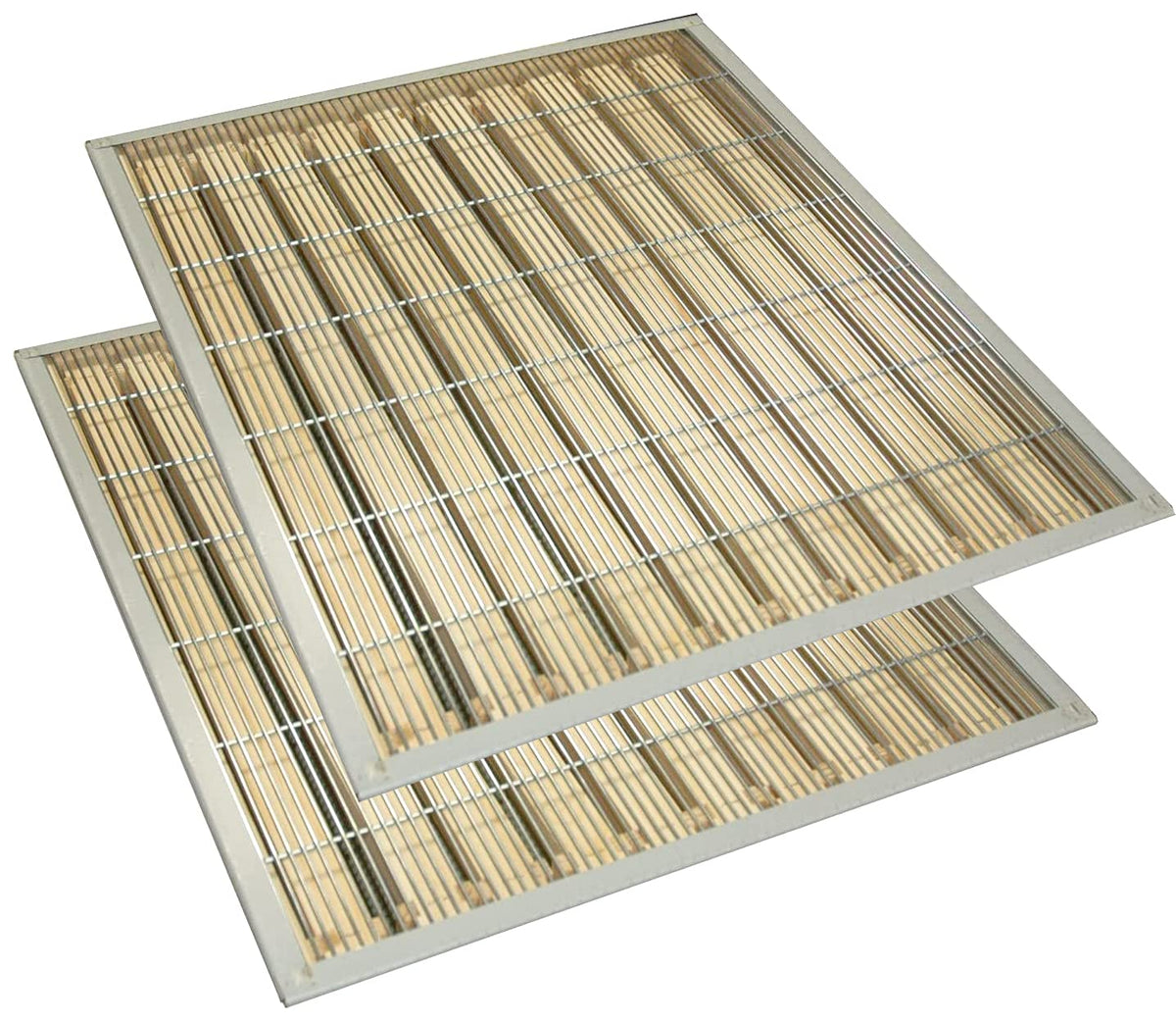 BEEXTM queen excluder metal 10-frame 20x16 inches for Langstroth hives, durable.