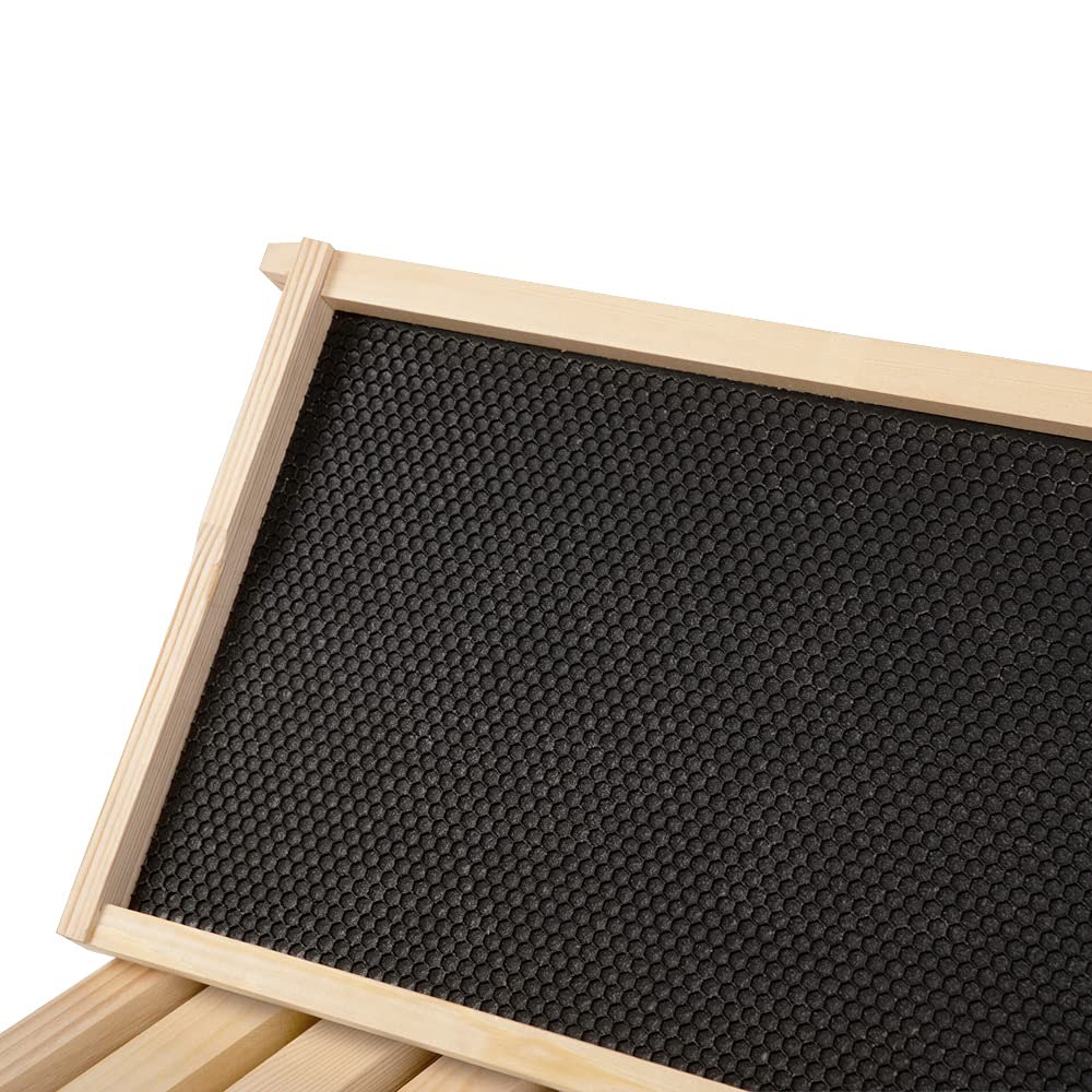BEEXTM unassembled frames arrive ready for quick hive setup