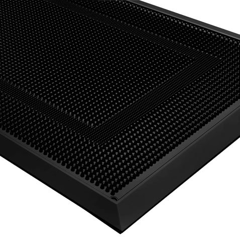 BeHero front door mat outside entrance trapping dirt and moisture to keep floors clean.