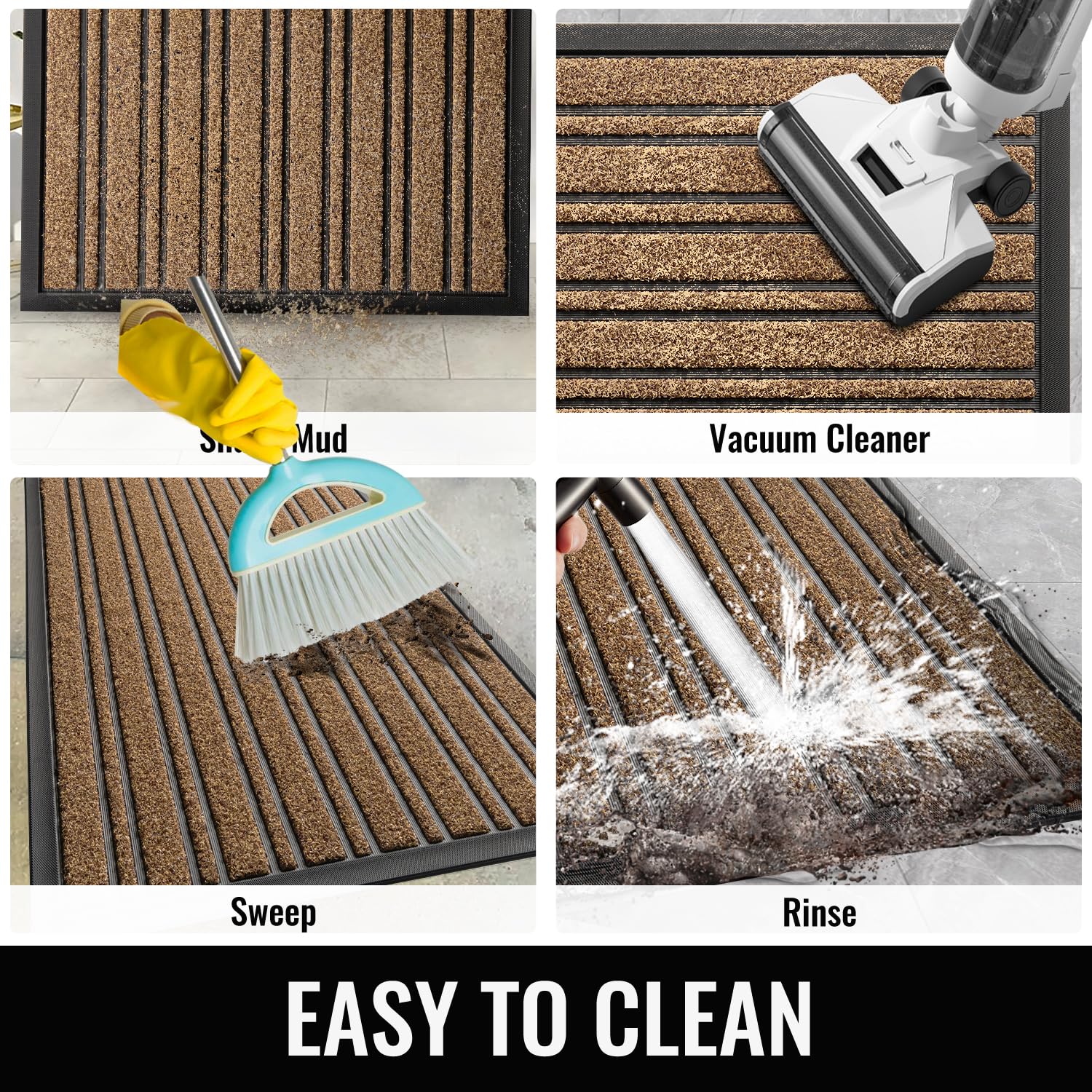 BEHERO easy-clean front-door mat simplifies maintenance and keeps entrances tidy.