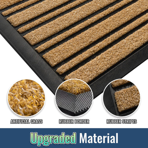 BEHERO high-traffic durable material supports long-term use in all seasons.
