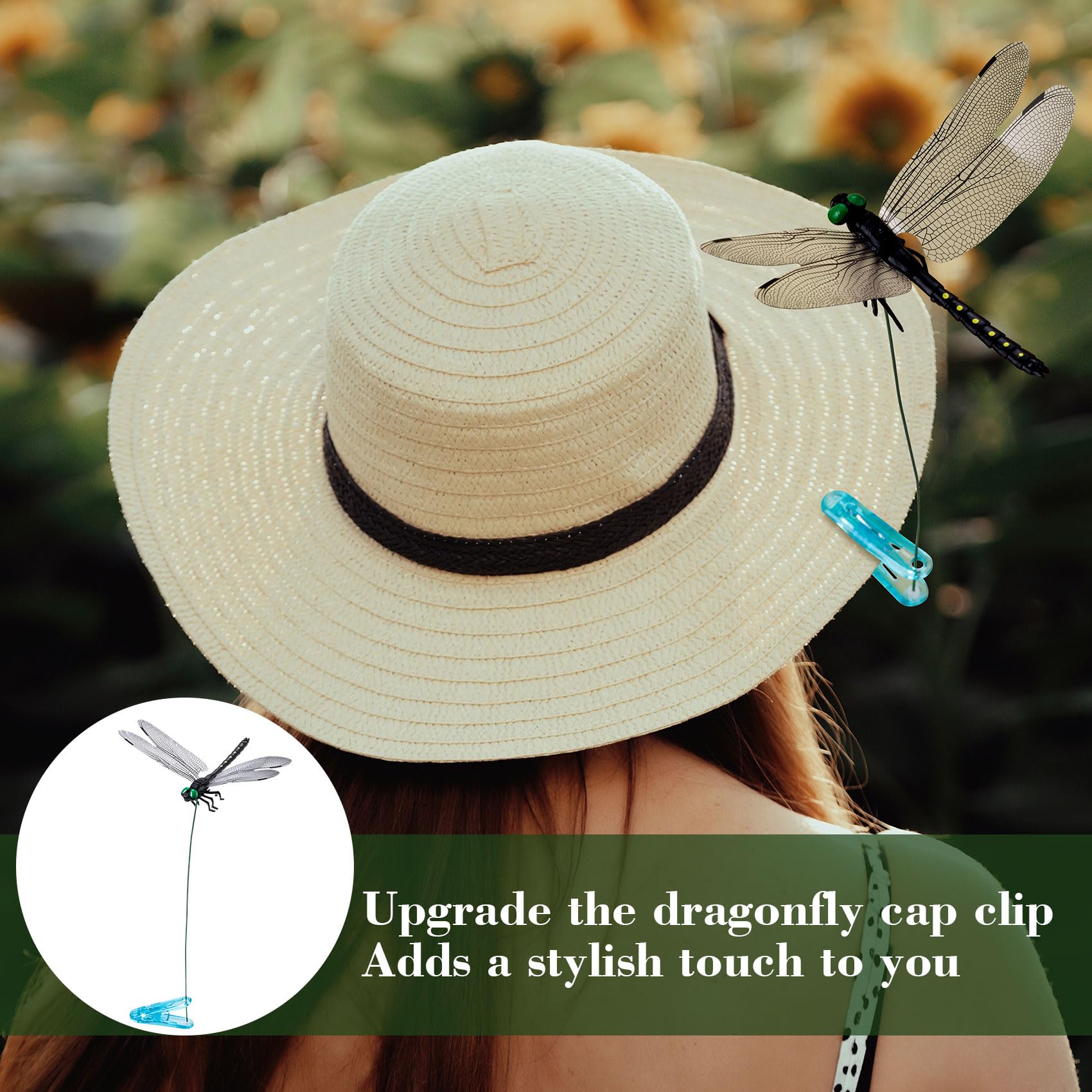 BEIQIYA dragonfly clips clamp securely for easy outdoor setup