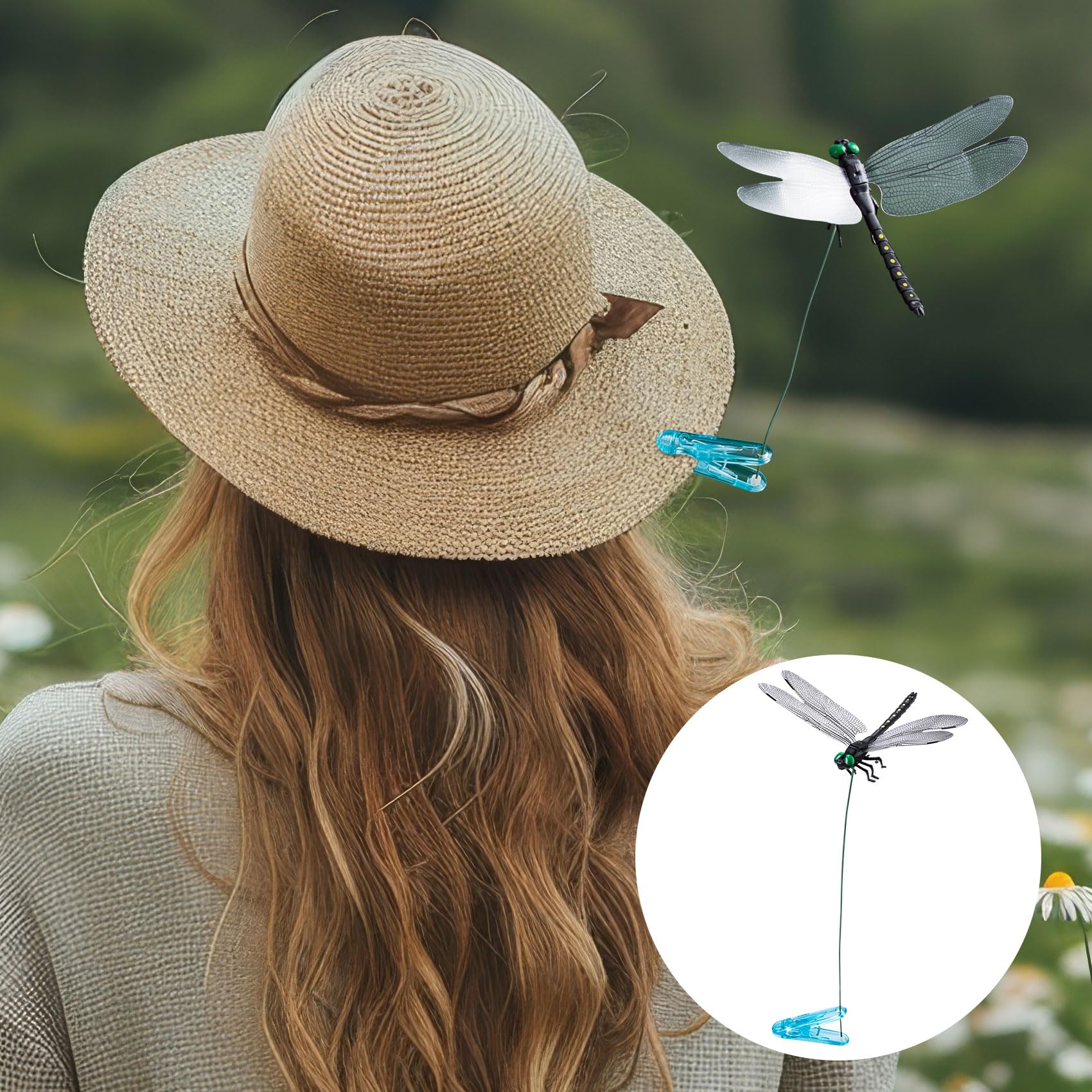 BEIQIYA dragonfly clips packaged for simple gifting and ready-to-use decor