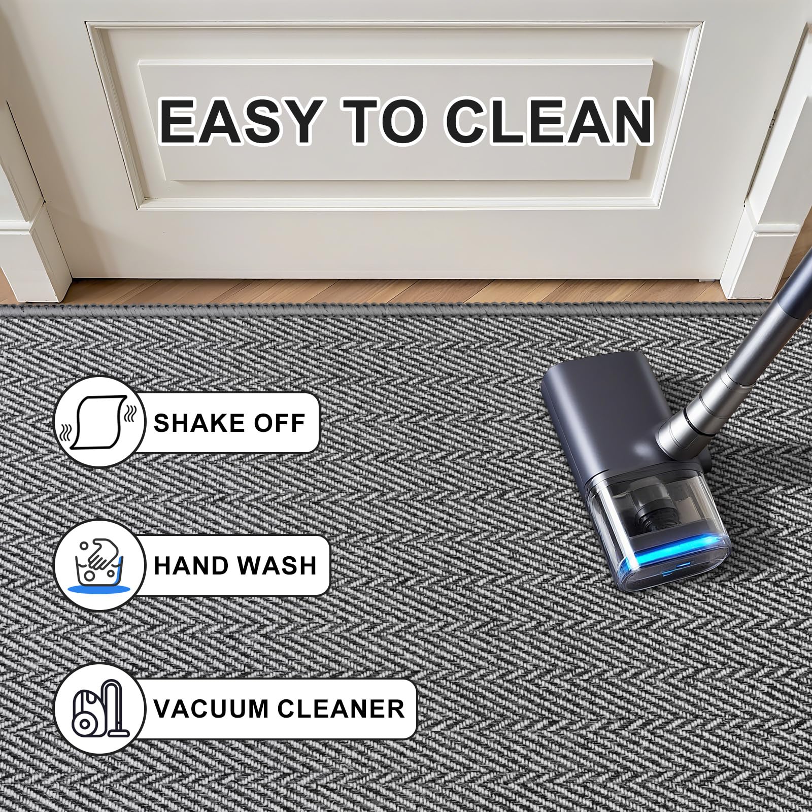 BEISIFLOOR premium material and hemming for durability and stylish appearance