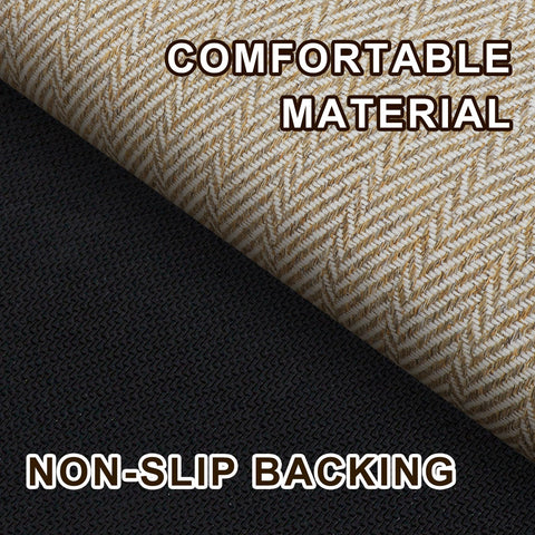 BEISIFLOOR herringbone design adds style to any entryway.