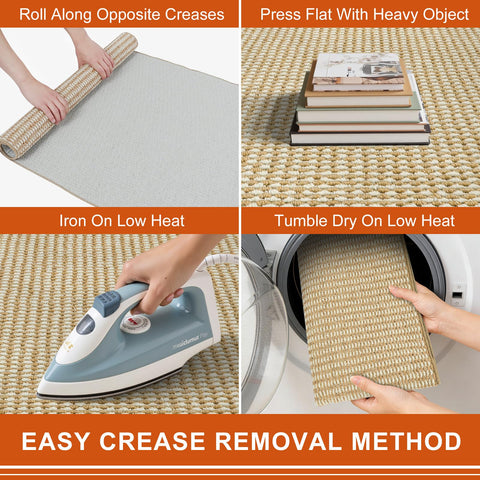 BEISIFLOOR low-profile door mat fits under doors without curling