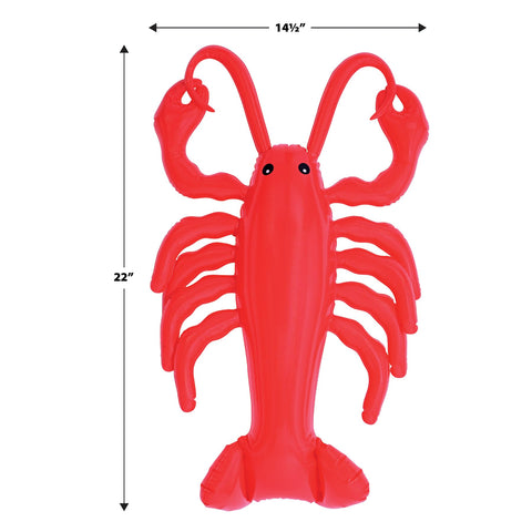 Beistle inflatable crawfish enhances crawfish boil celebrations with bold color