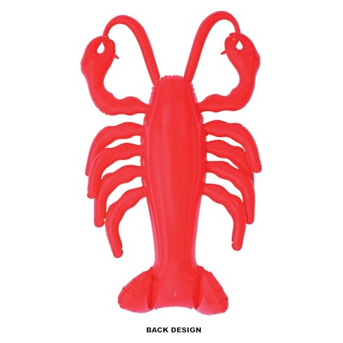 Beistle inflatable crawfish used indoors or outdoors adding festive mood