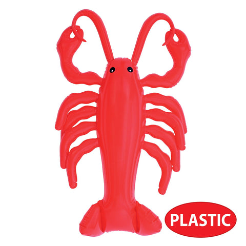 Beistle inflatable crawfish for summer beach parties and outdoor gatherings