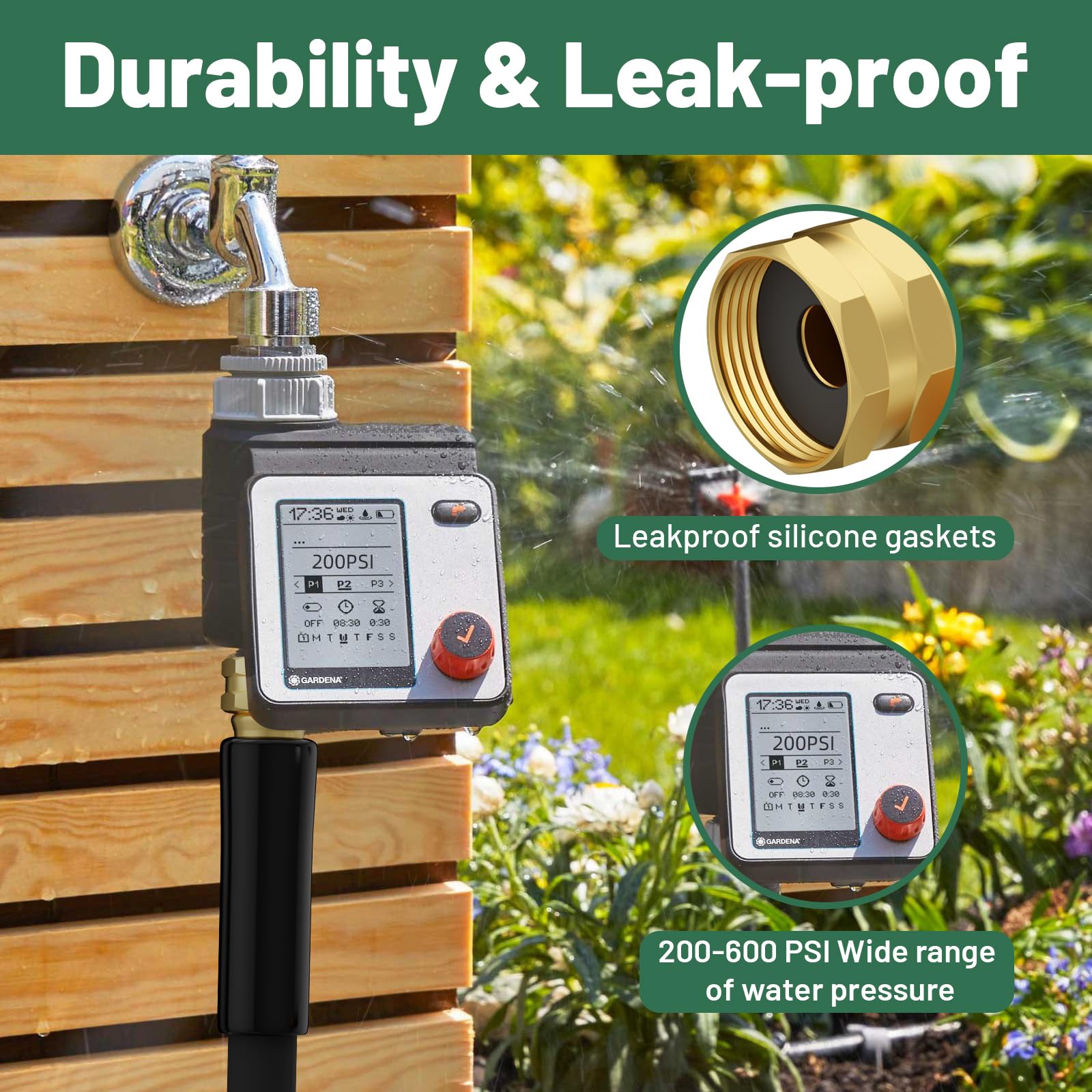 Beitopamz compact ten-foot length enables easy maneuvering around plants and furniture