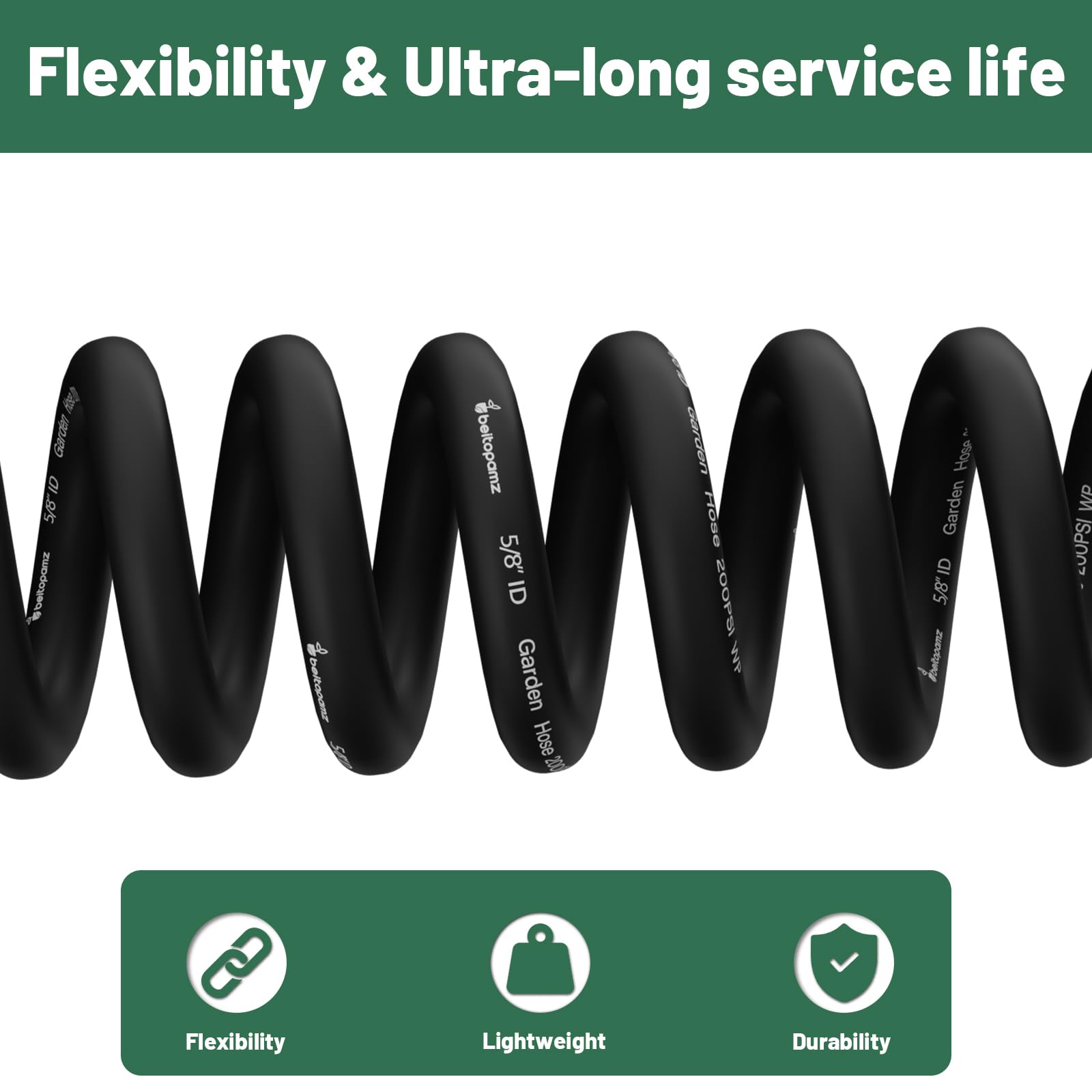 Beitopamz O-ring leak-free design emphasizes secure hose connections