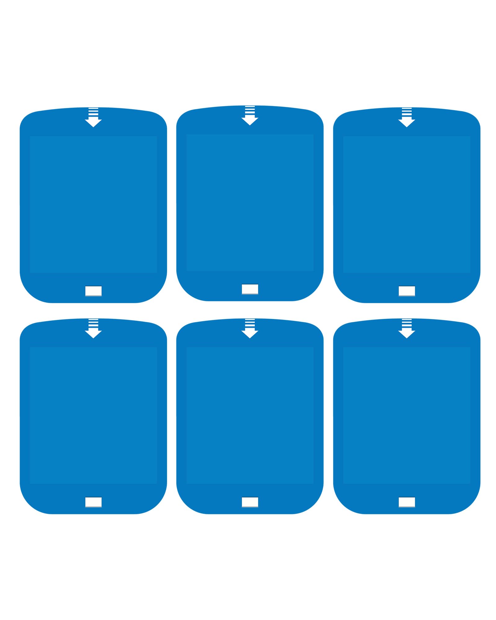 Belachi 6-pack refill cartridges for Raid-compatible blue light plug-ins enable quick replacements.