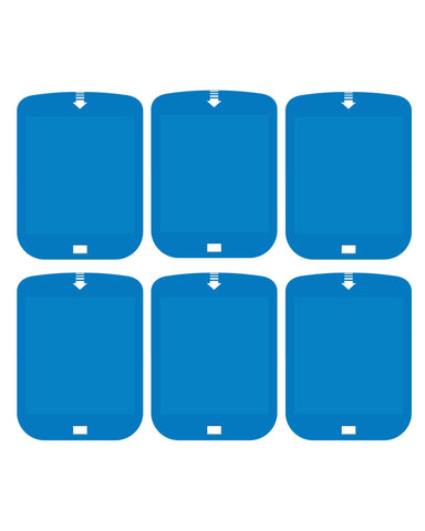 Belachi 6-pack refill cartridges for Raid-compatible blue light plug-ins enable quick replacements.