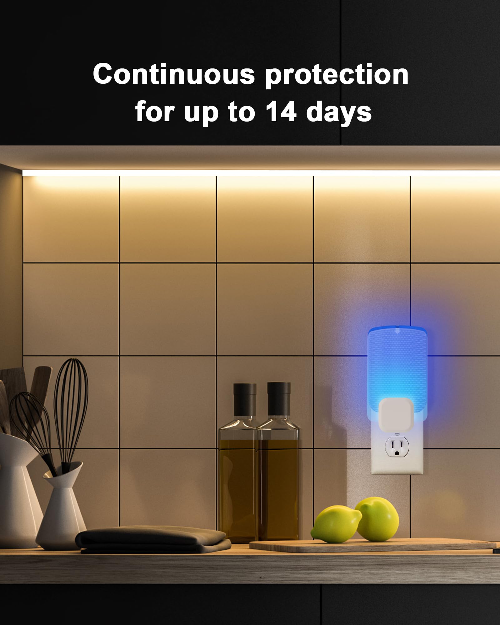 Belachi long-lasting 14-day protection visual suggests extended coverage per set.