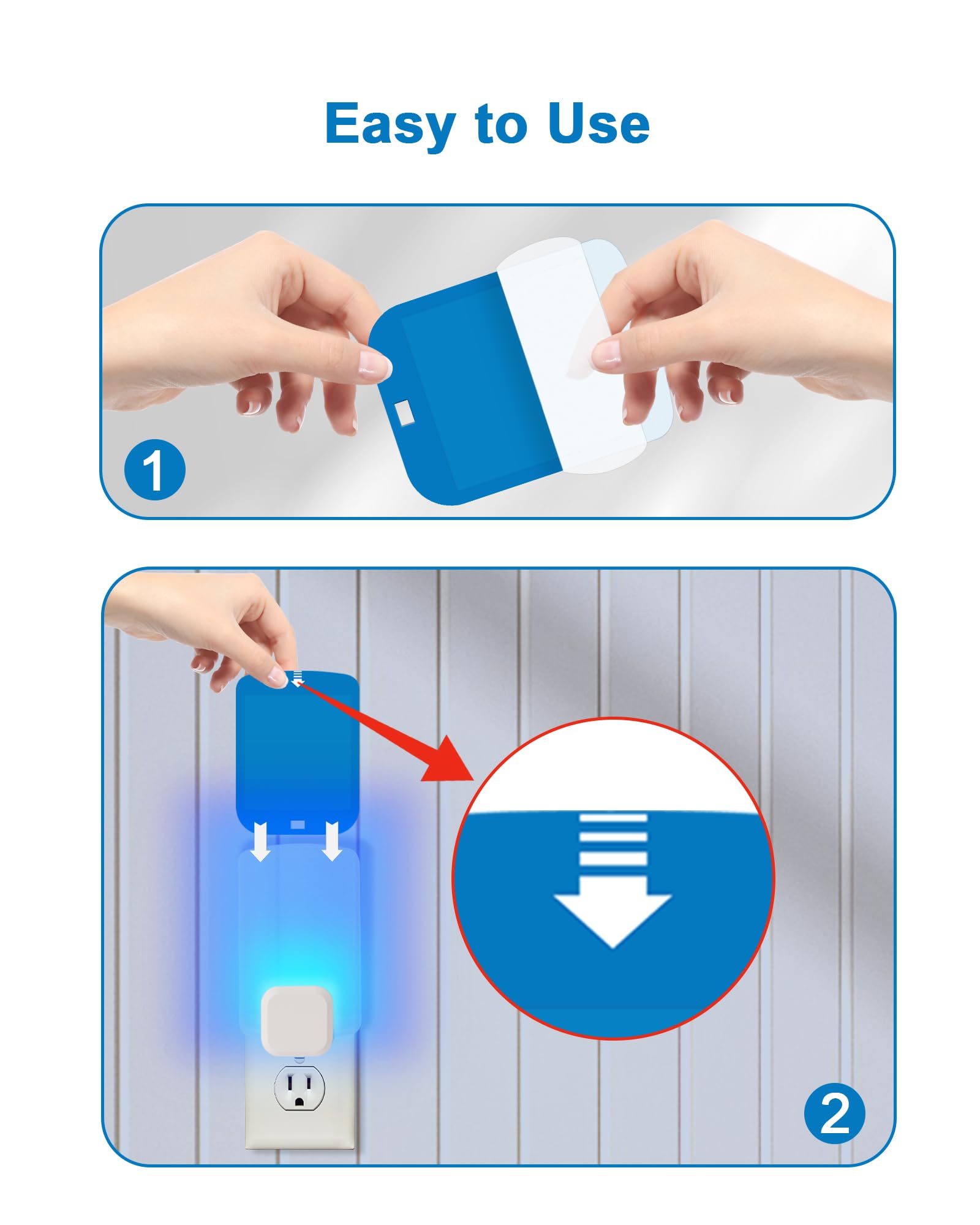 Belachi stem blue light plug-in compatibility supports easy swaps.
