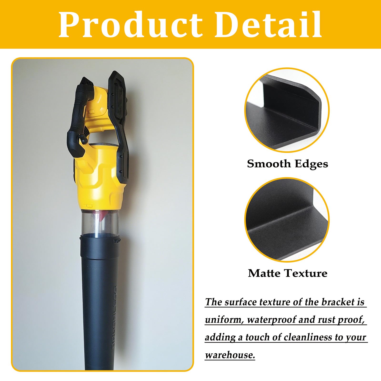 BELIEFLUO blower hanger installation kit with included hardware