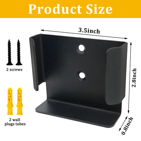 Sturdy BELIEFLUO garage wall mount bracket keeps vacuum accessories organized