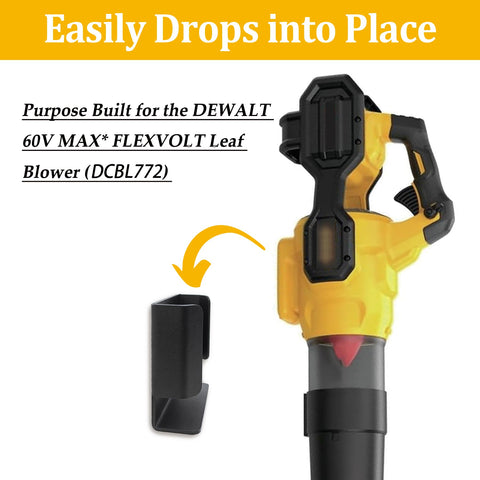Tool holder hook for DEWALT DCBL772 by BELIEFLUO keeps tools within reach