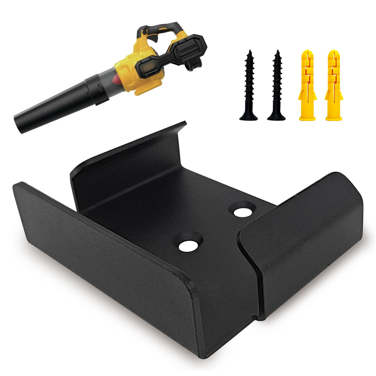 BELIEFLUO wall mount hanger secures DEWALT DCBL772 leaf blower securely