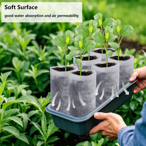 Belit bags stacked in bulk, ready for large scale gardening projects