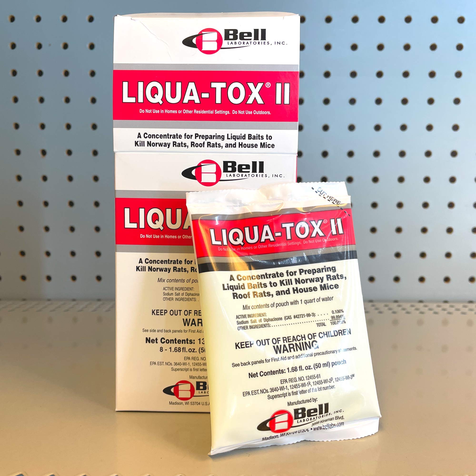 Liquatox pour image demonstrates precise, mess-free application for targeted areas.